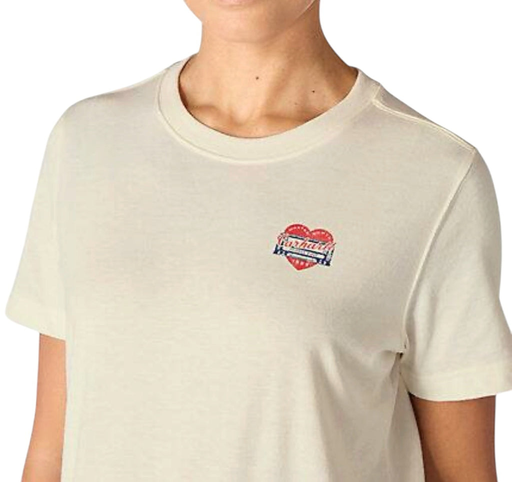 Carhartt Womens Irvine Relaxed Heritage Heart T-Shirts