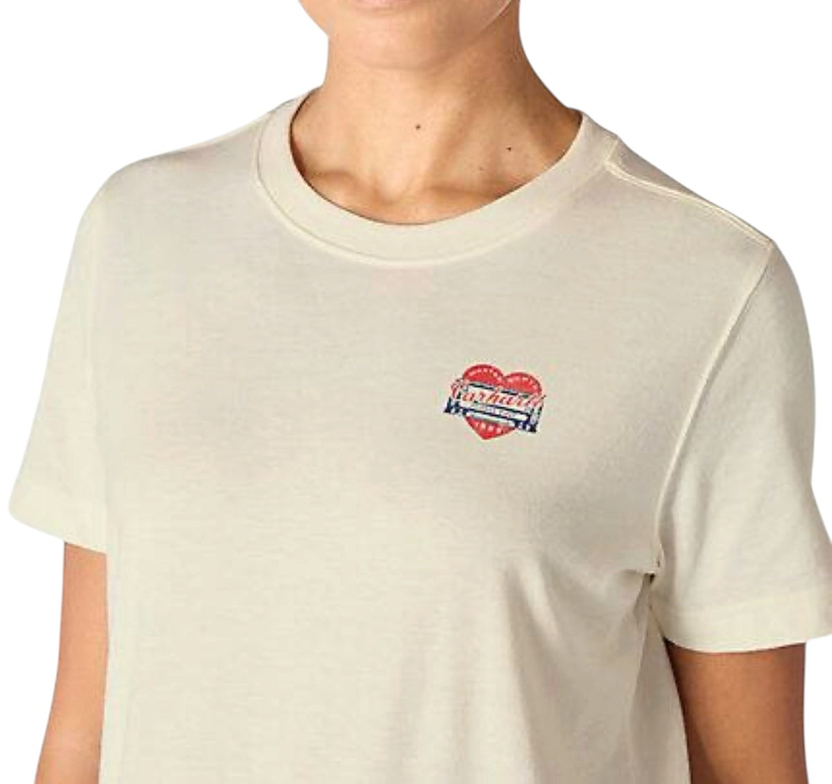 Carhartt Womens Irvine Relaxed Heritage Heart T-Shirts