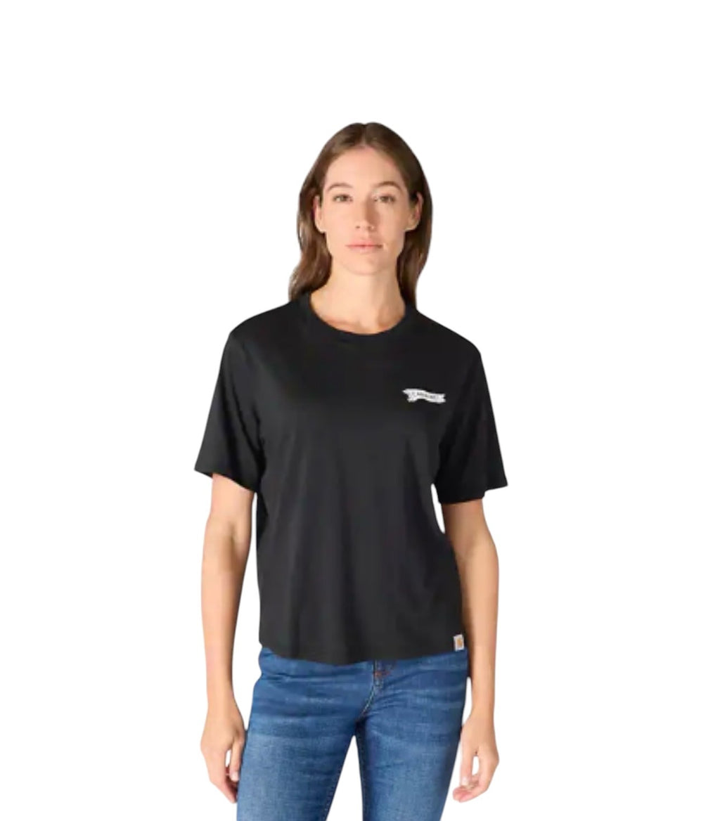 Carhartt Womens TENCEL Fibre Series Loose Pennant Flag T-Shirts