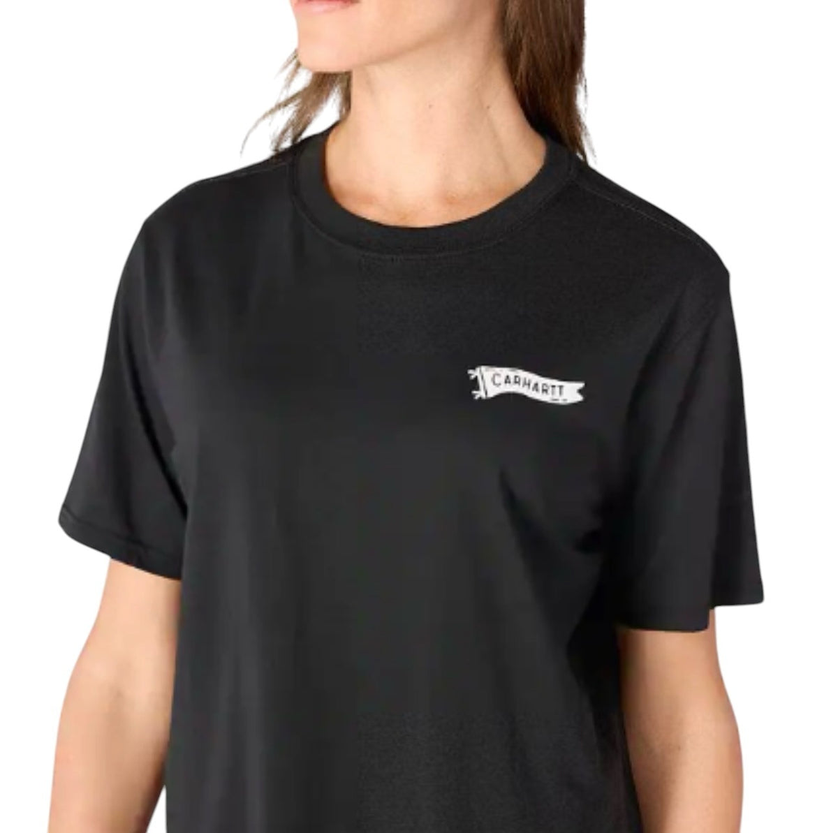 Carhartt Womens TENCEL Fibre Series Loose Pennant Flag T-Shirts