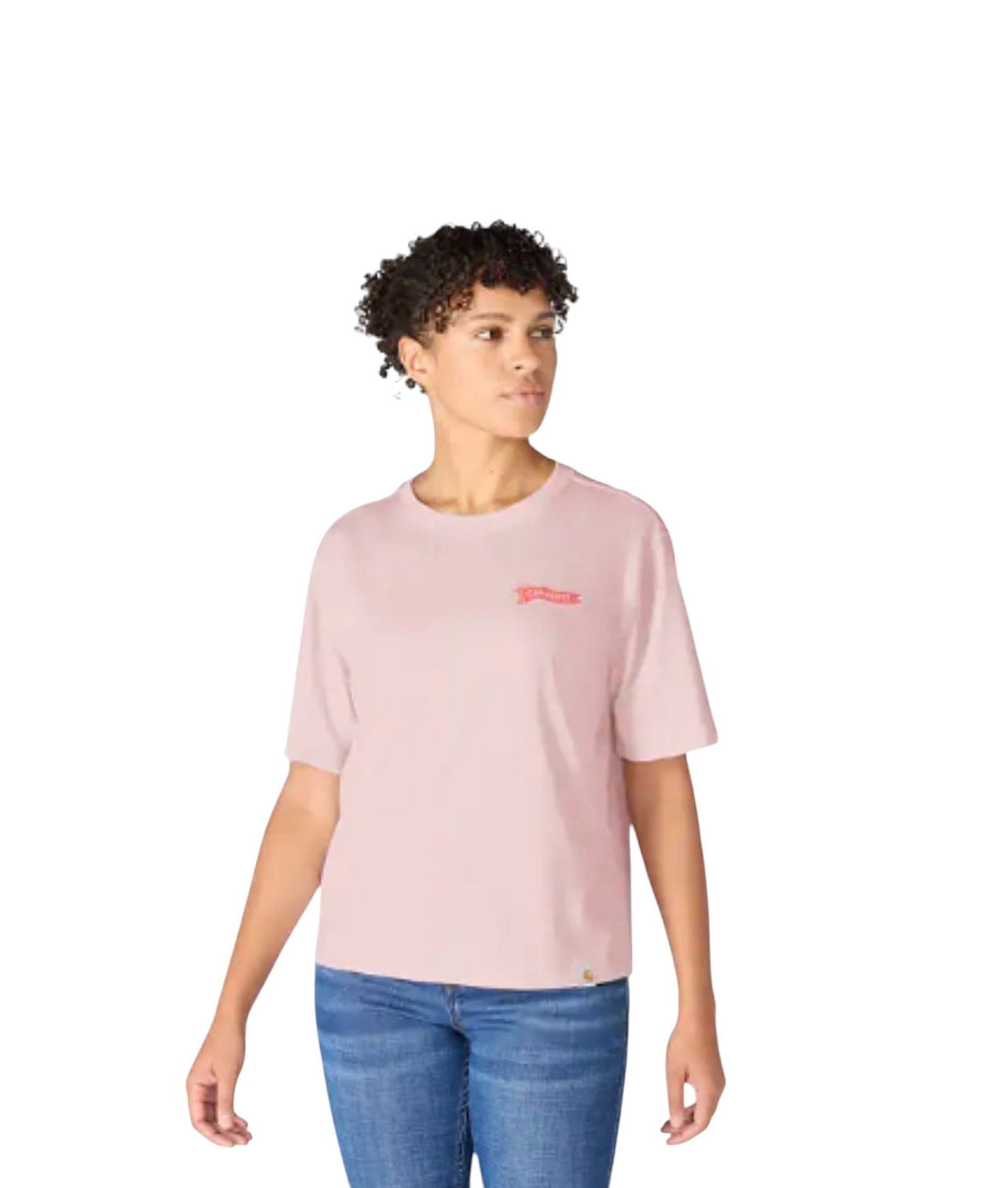 Carhartt Womens TENCEL Fibre Series Loose Pennant Flag T-Shirts