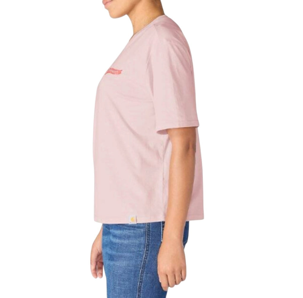Carhartt Womens TENCEL Fibre Series Loose Pennant Flag T-Shirts