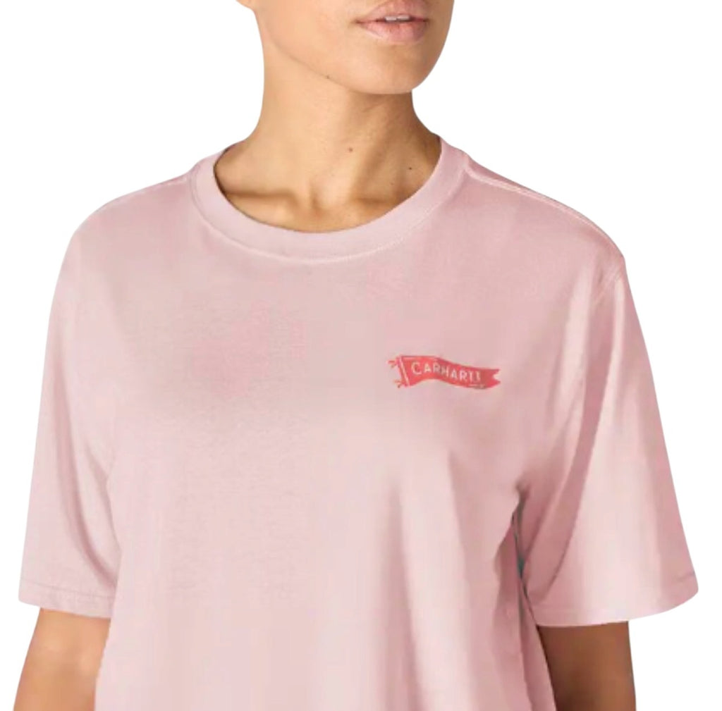 Carhartt Womens TENCEL Fibre Series Loose Pennant Flag T-Shirts