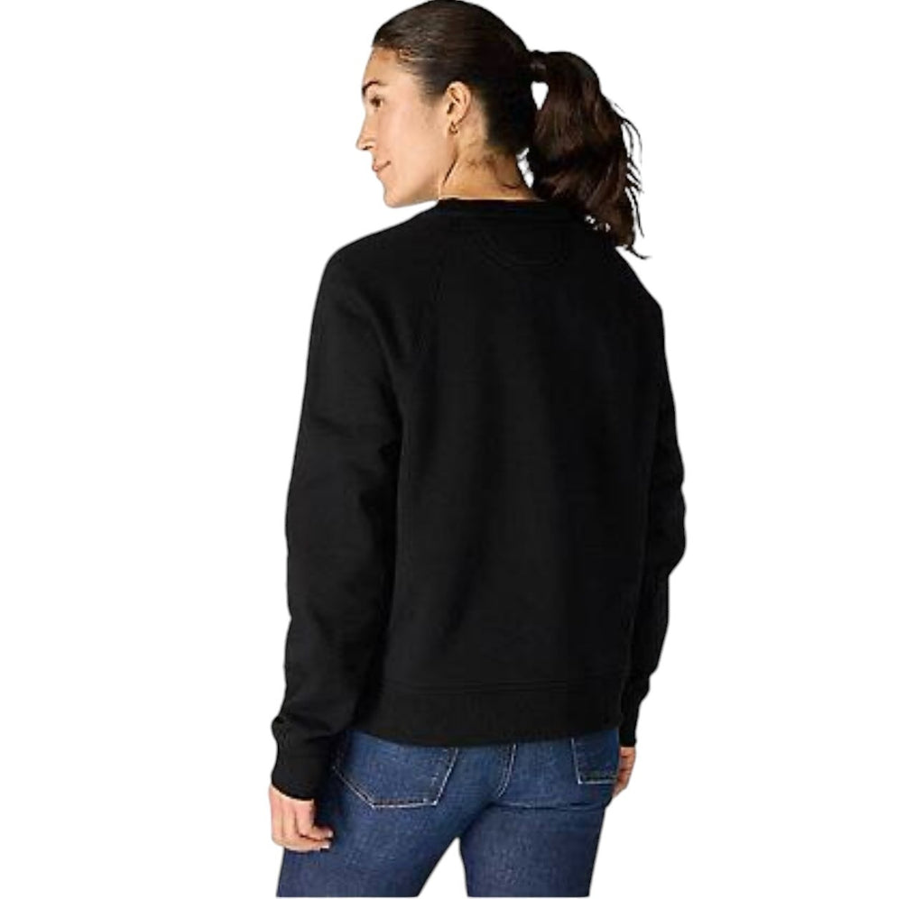 Carhartt Womens Sawyer Crewneck Sweatshirts - Black