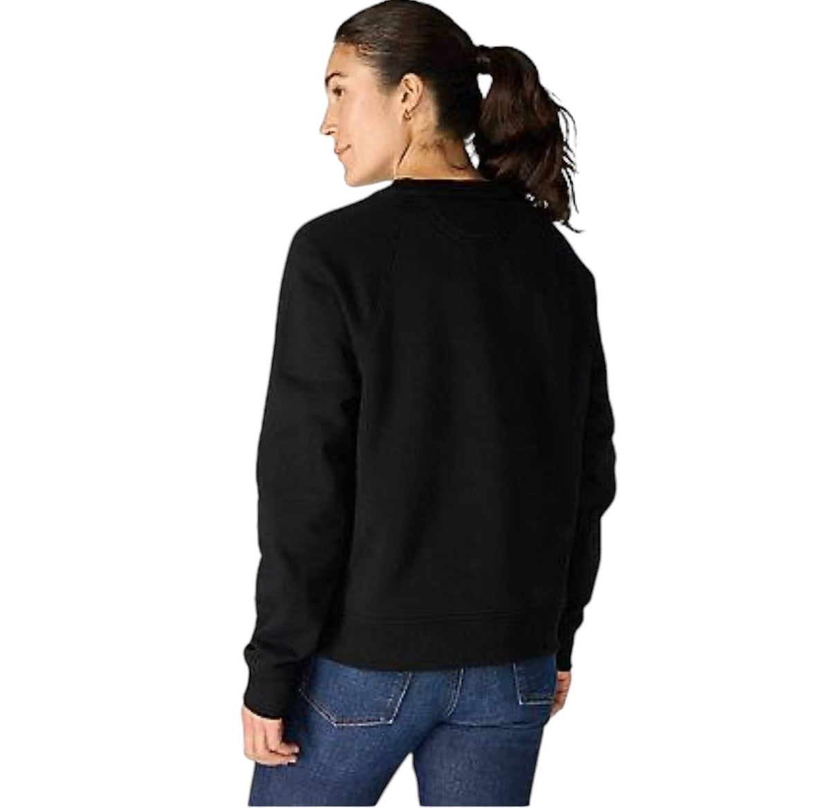 Carhartt Womens Sawyer Crewneck Sweatshirts - Black