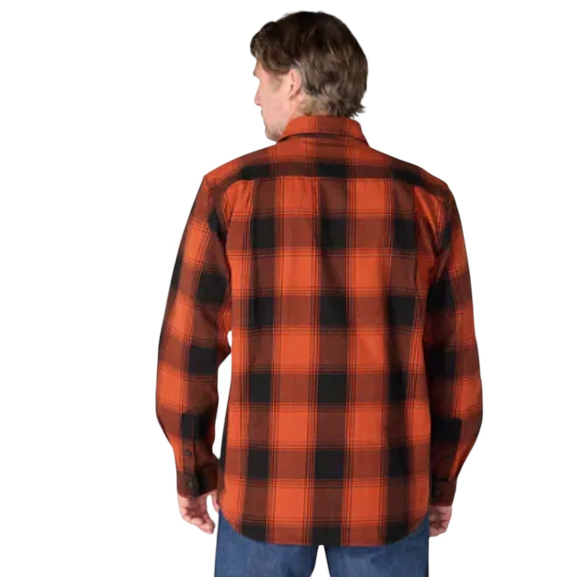 Carhartt M Loose Fit Heavyweight Flannel Long-Sleeve Plaid Shirts