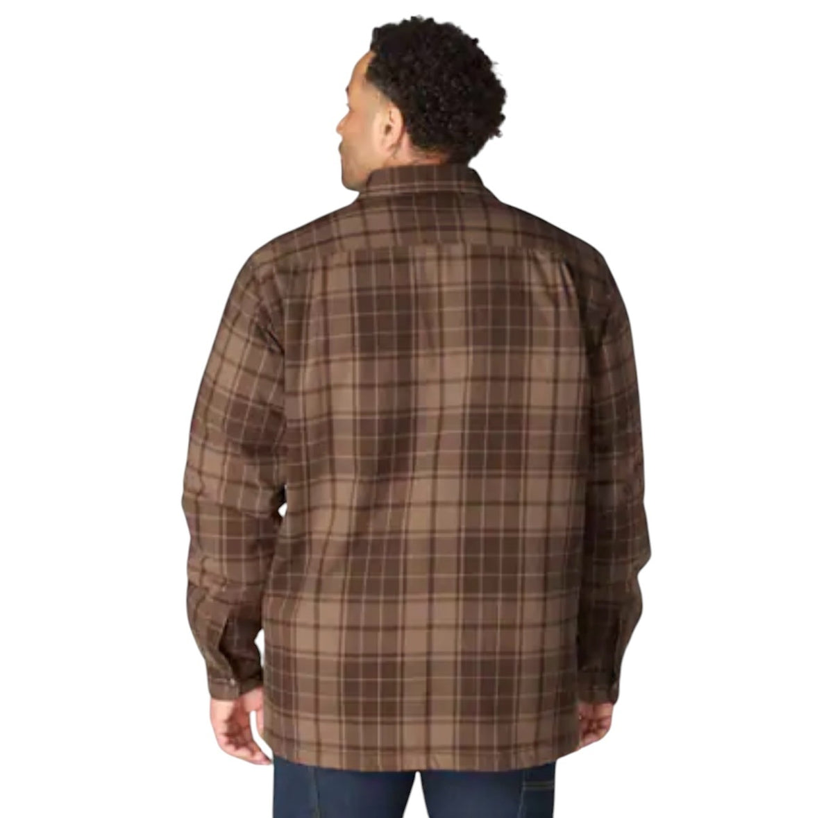 Carhartt M Relaxed Fit Flannel Sherpa-Lined Shirt Jackets