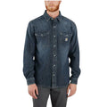 Carhartt M Montana Denim Relaxed Longsleeve Shirts - Wyatt