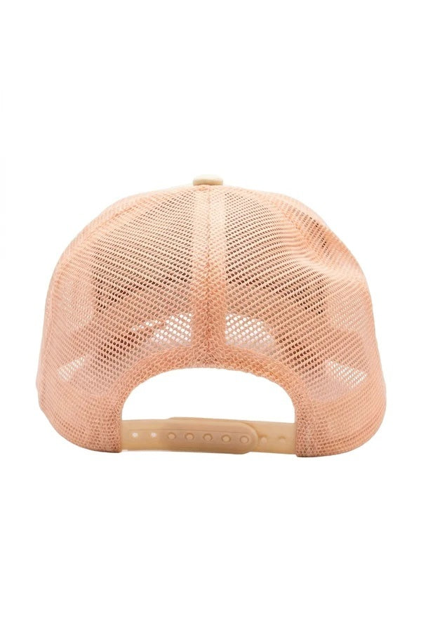 Buck Your Ideas Peaches & Cream Trucker Cap