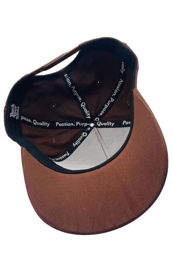 Buck Your Ideas Feather Mountain Cap - Brown