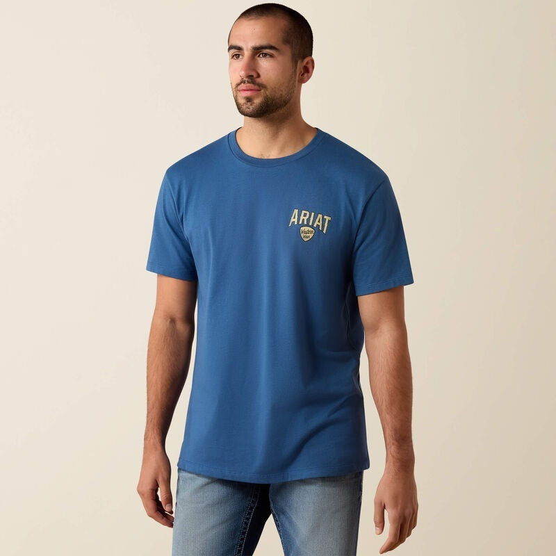 Ariat Lone Longhorn T-Shirts - Grisalle