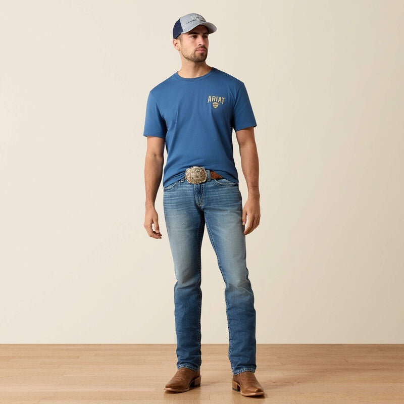 Ariat Lone Longhorn T-Shirts - Grisalle