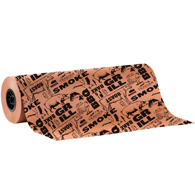 Pink Butcher Paper 46cm ø 23m unwaxed.