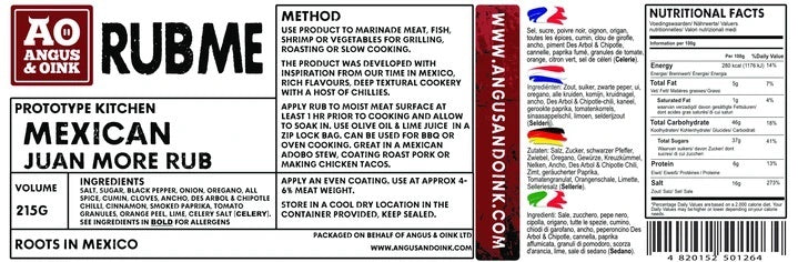 Mexican Juan More Seasoning  220g