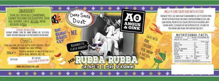 Mr Rubba Rubba Rub 200g
