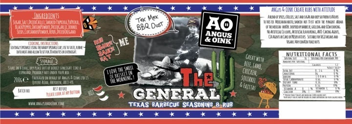 The General - Tex Mex BBQ Seasoning 200g