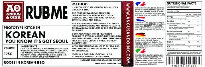 Korean You Know It's Got Seoul Rub 200g