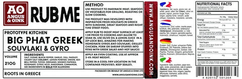 Big Phat Greek Seasoning 220g