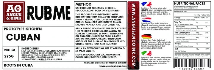 Cuban Seasoning 225g