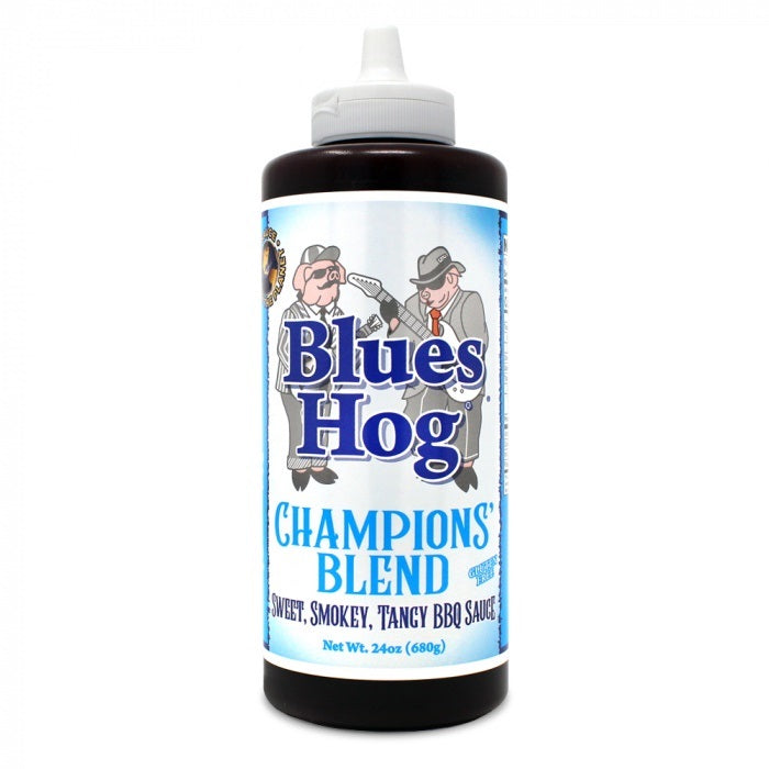 Blues Hog BBQ 'Champions Blend ' BBQ Sauce (Squeeze Bottle) - 680g