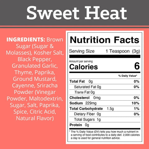 Lane's BBQ 'Sweet Heat' Rub (10.4oz) 294g