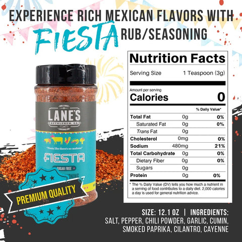 Lane's BBQ 'Island Dust' Rub 326g (11.5oz)