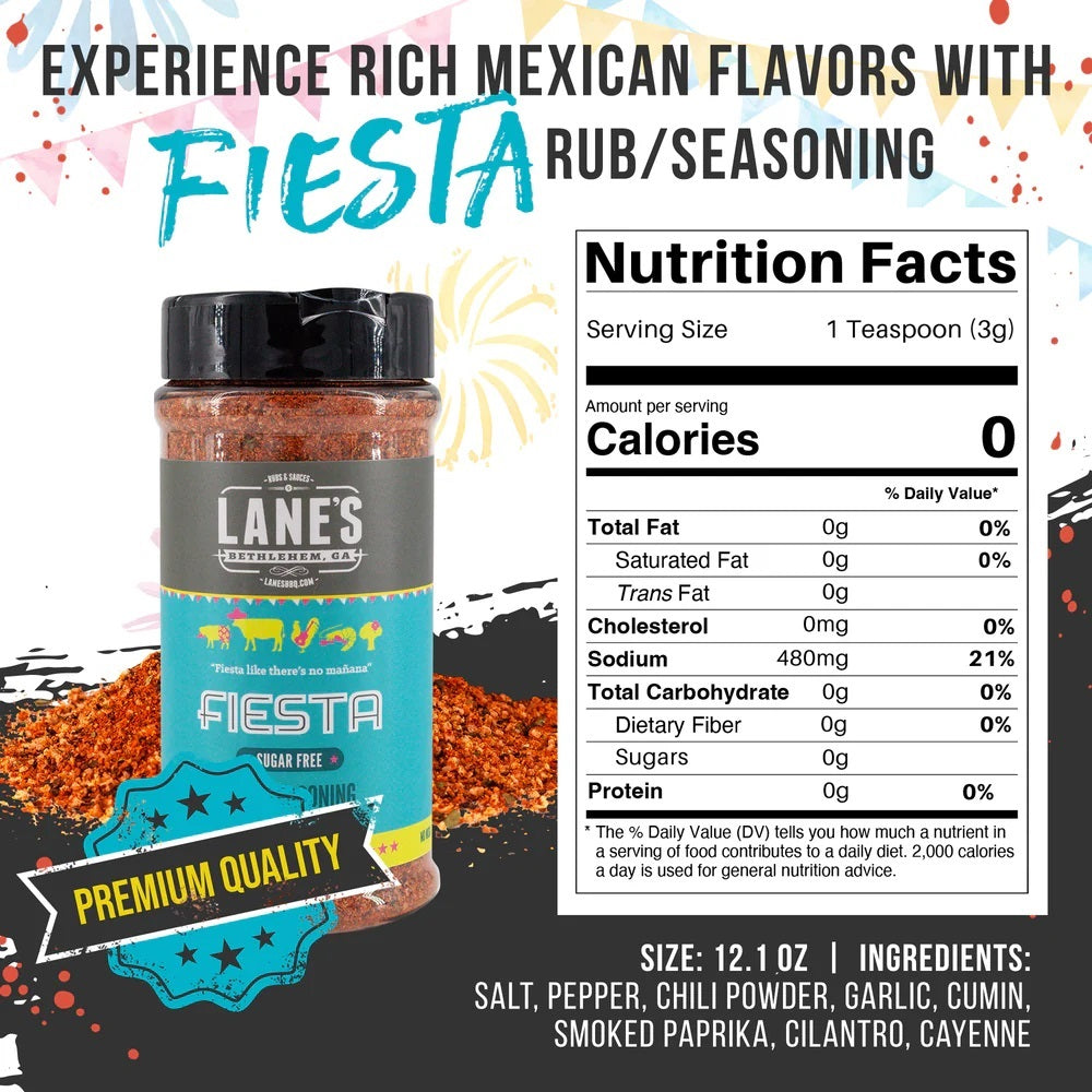 Lane's BBQ 'Island Dust' Rub 326g (11.5oz)