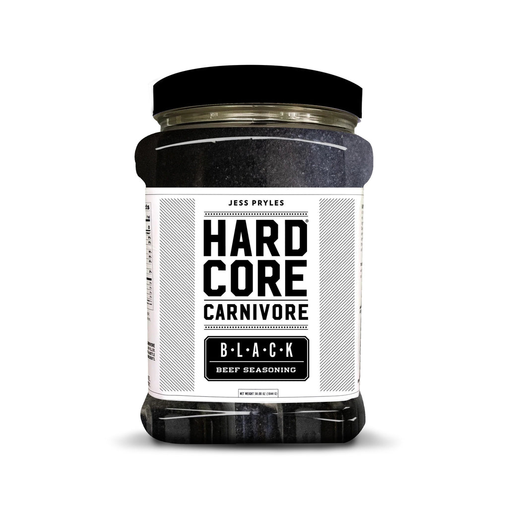 Hardcore Carnivore Black BBQ Rub - 1644g (58oz)