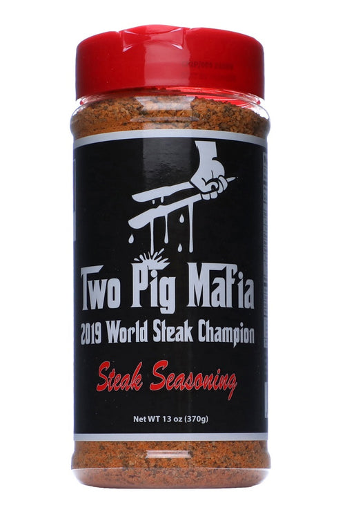 2 Pig Mafia Steak Seasoning - 370g (13oz)