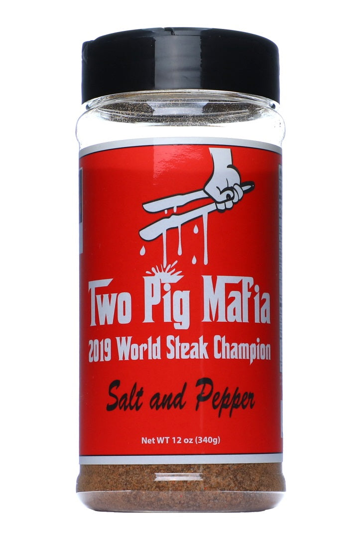 2 Pig Mafia Salt & Pepper- 340g (120z)