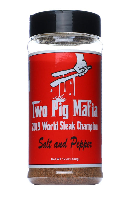 2 Pig Mafia Salt & Pepper- 340g (120z)