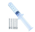 BBQ Gourmet Meat Injector Syringe (50ml/50cc) with 5x 2.5 -inch (Side Outlet)