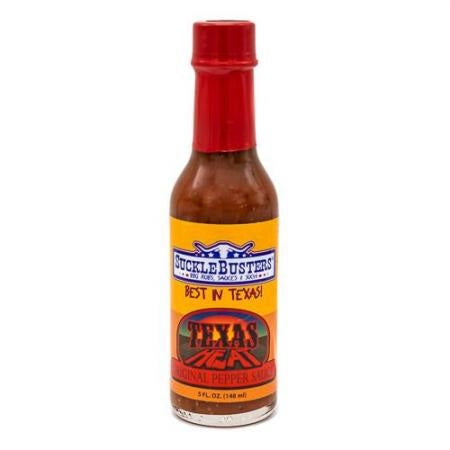 Sucklebusters Texas Heat Original Pepper Sauce - 148ml (5oz)
