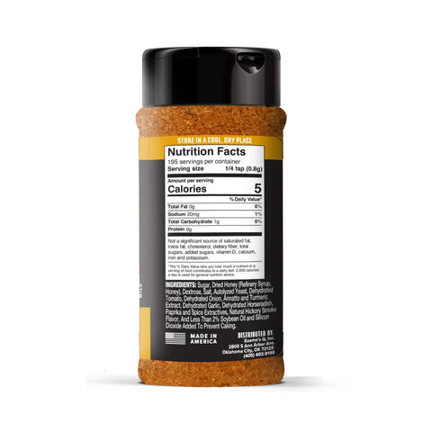 Kosmo's Q Honey BBQ Wing Seasoning - 156g (5.5oz)
