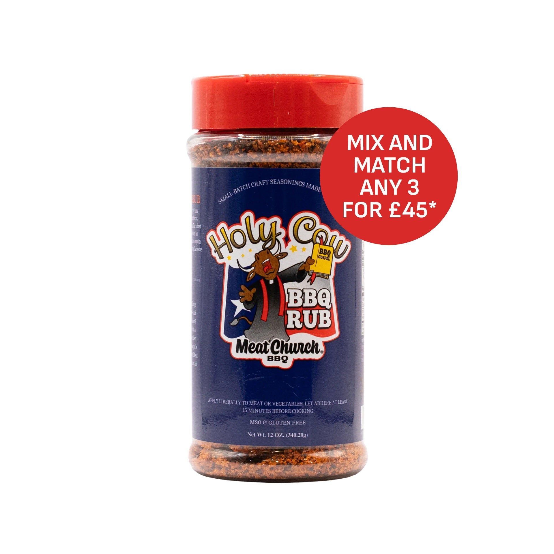 Meat Church Holy Cow BBQ Rub 12oz (340g)