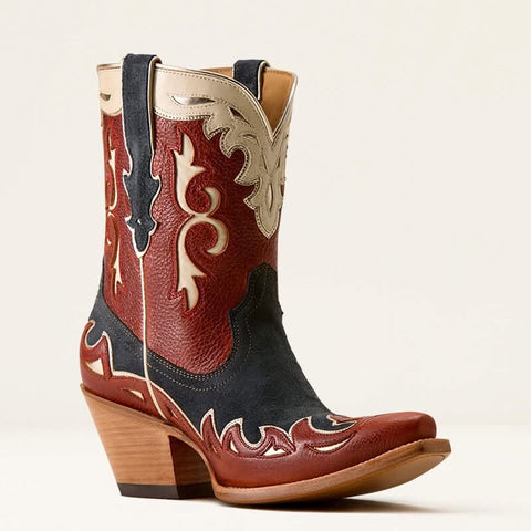 Ariat Womens Juanita X Toe Western Boots - Americana