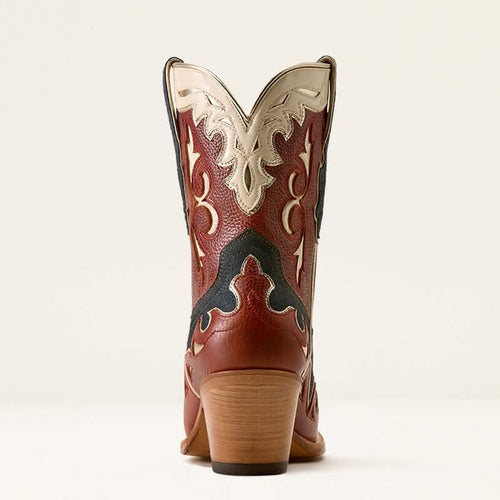 Ariat Womens Juanita X Toe Western Boots - Americana