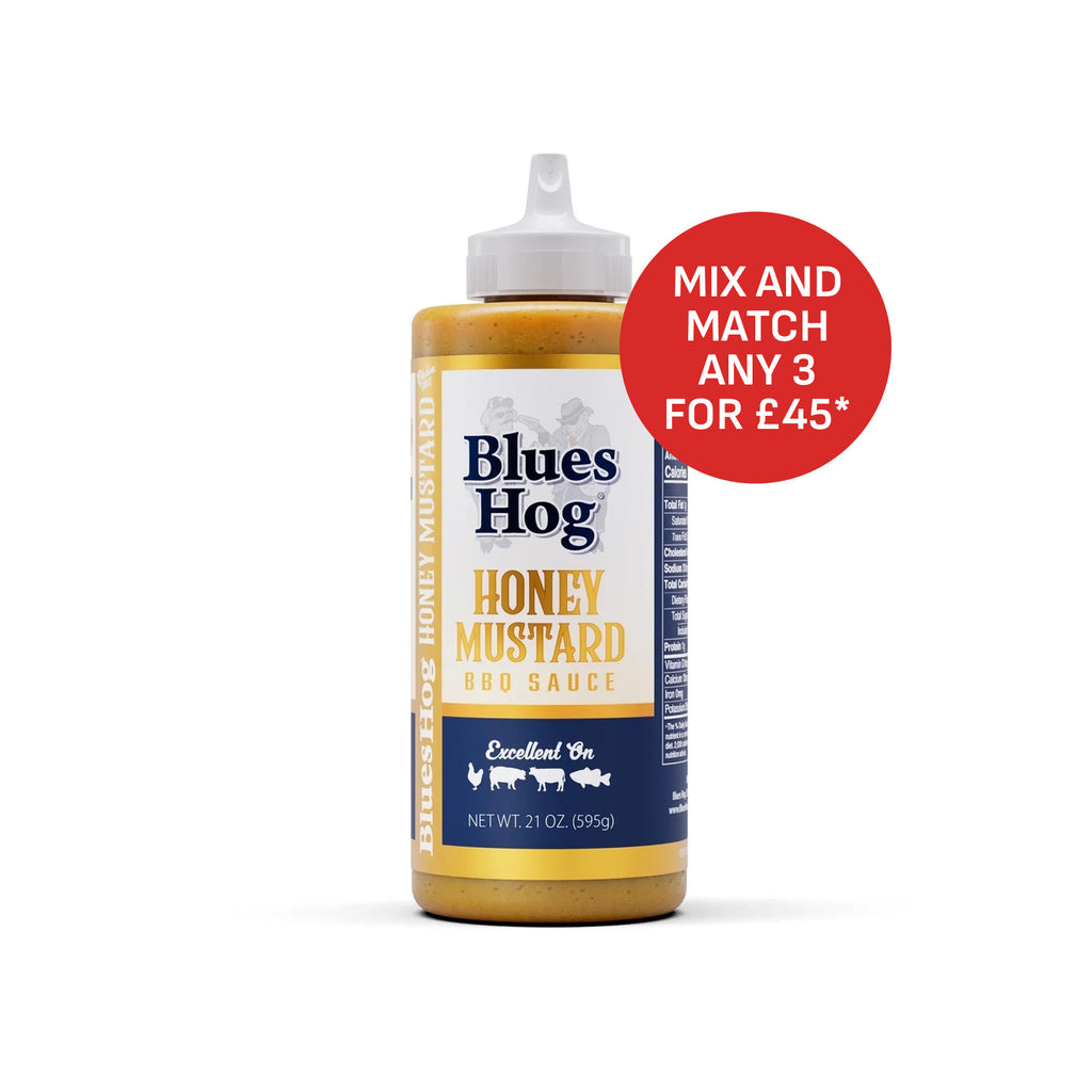 Blues Hog BBQ 'Honey Mustard' BBQ Sauce (Squeeze Bottle) - 595g