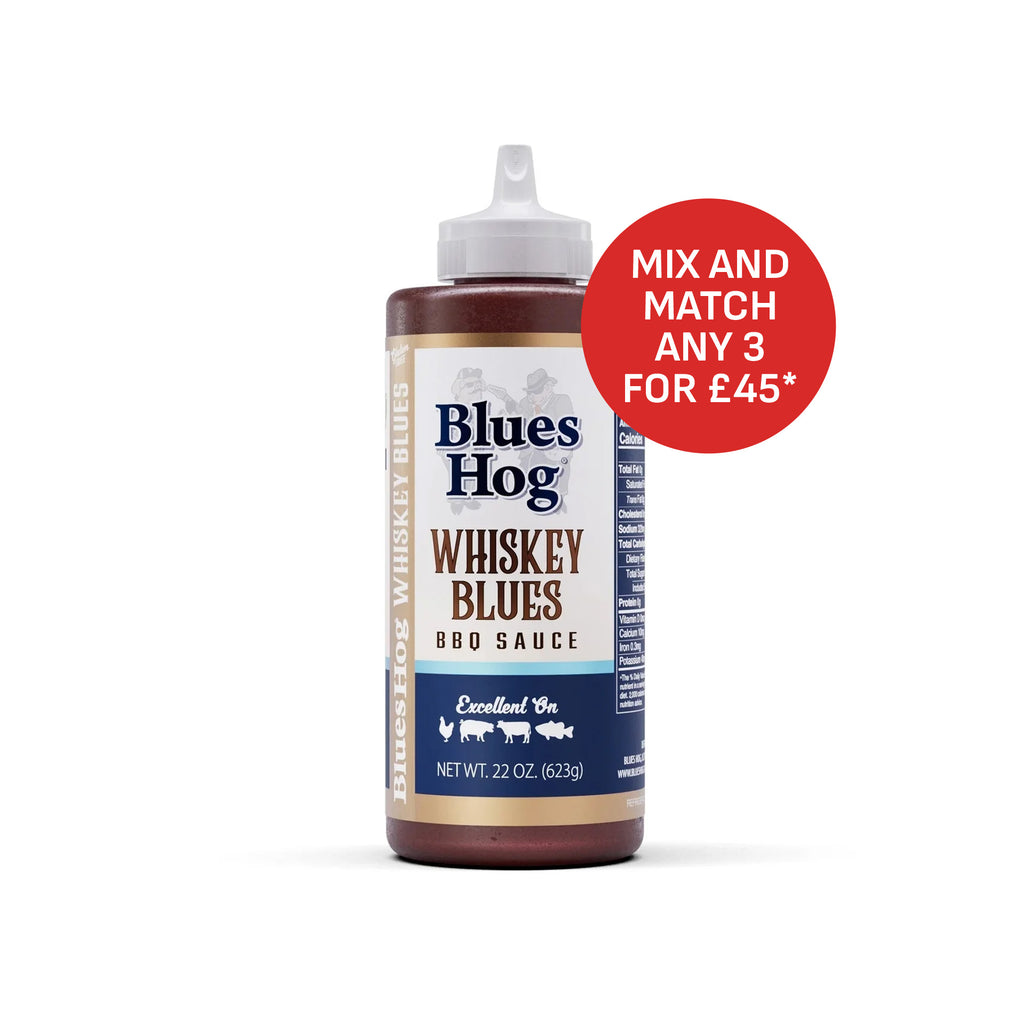 Blues Hog BBQ' Whiskey Blues BBQ Sauce (Squeeze Bottle) - 623g