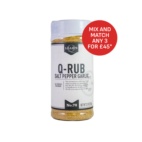 Lillie's Q 'Q' BBQ Rub - 11.5oz