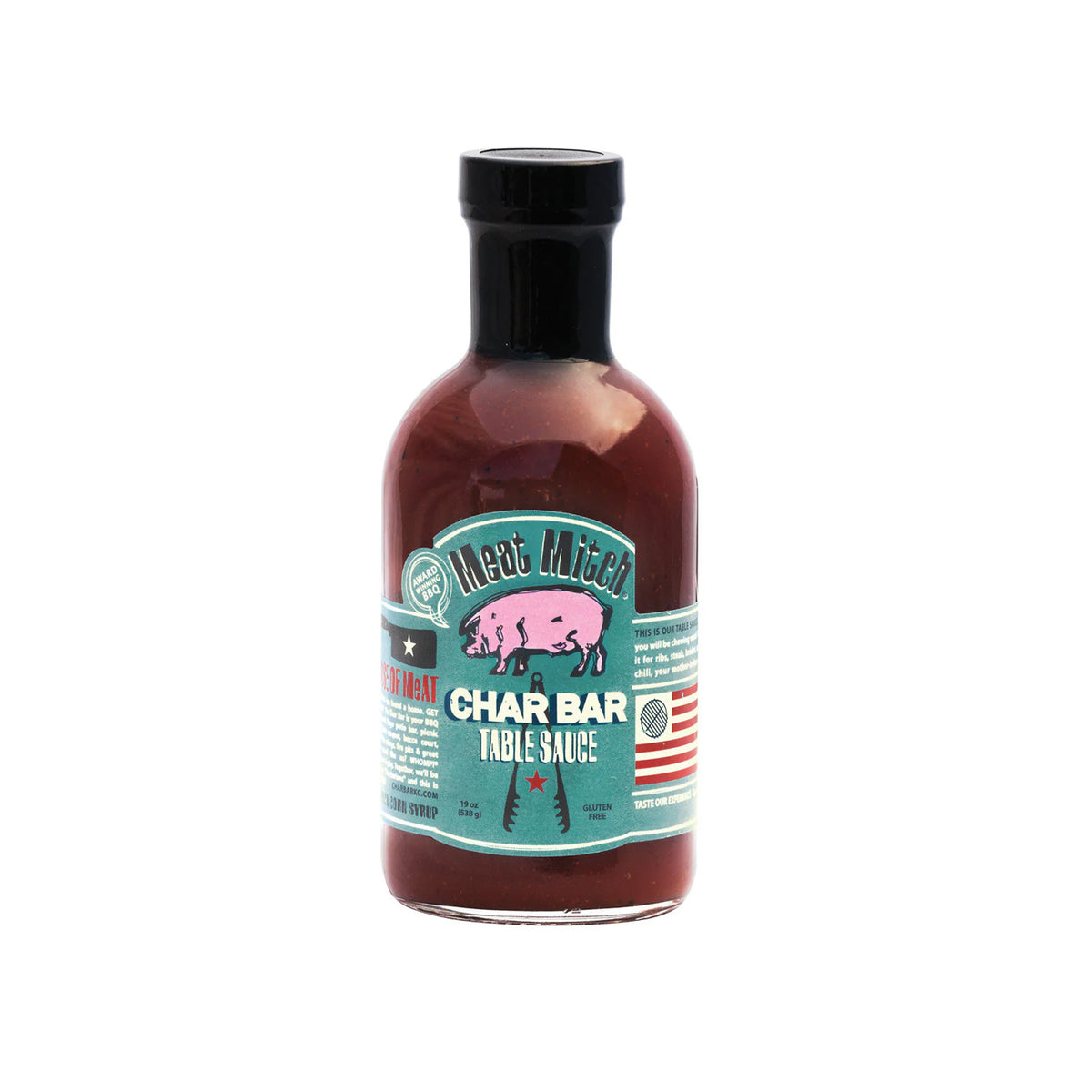 Meat Mitch 'Char Bar' BBQ Sauce - 538g (19oz)