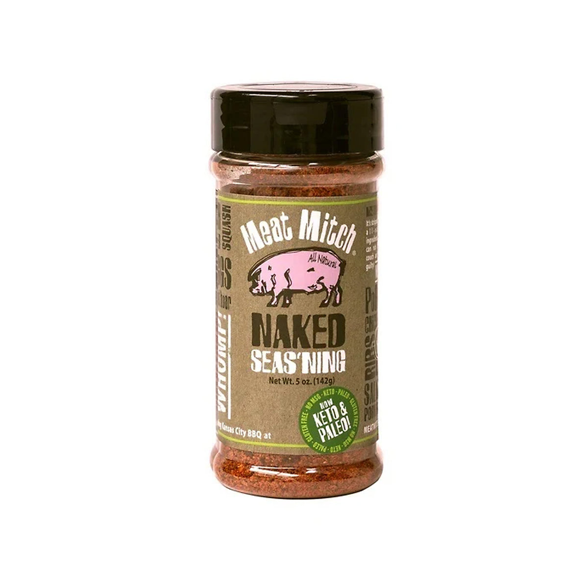 Meat Mitch 'Naked' All - Natural BBQ Seas'ning- 142g (5oz) - CLEARANCE