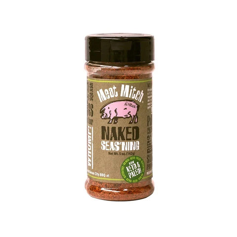 Meat Mitch 'Naked' All - Natural BBQ Seas'ning- 142g (5oz) - CLEARANCE