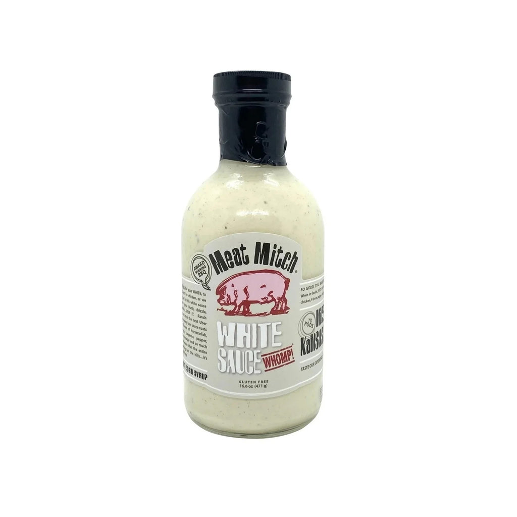 Meat Mitch White Sauce WHOMP! BBQ Sauce - 454g (16oz) - CLEARANCE