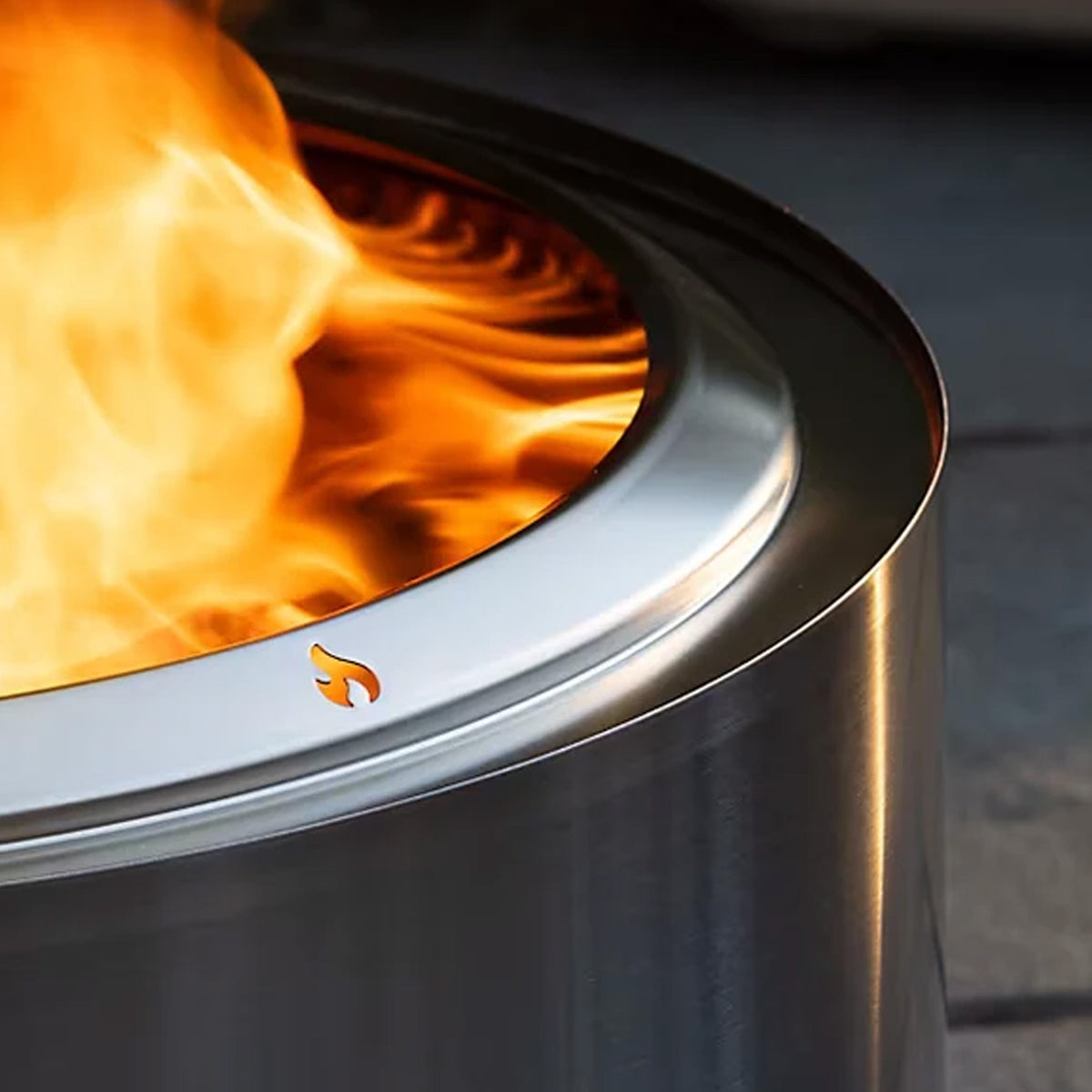 Solo Stove Summit 19.5'' Fire Pit - Stainless Steel
