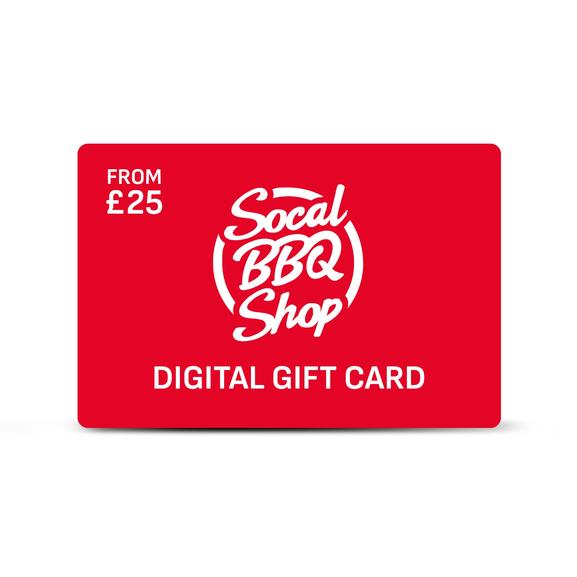 Socal BBQ Shop Digital Gift Card